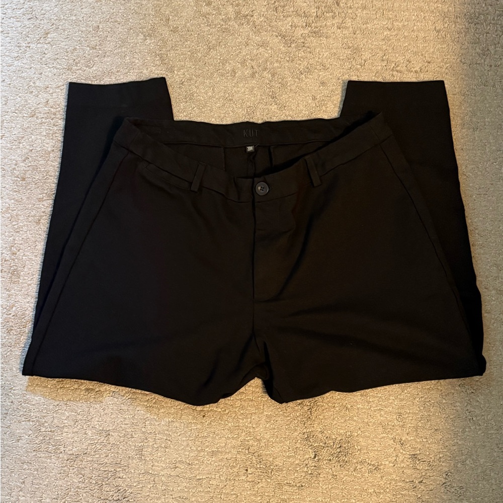 Kut from the Kloth Black High-Rise Pants